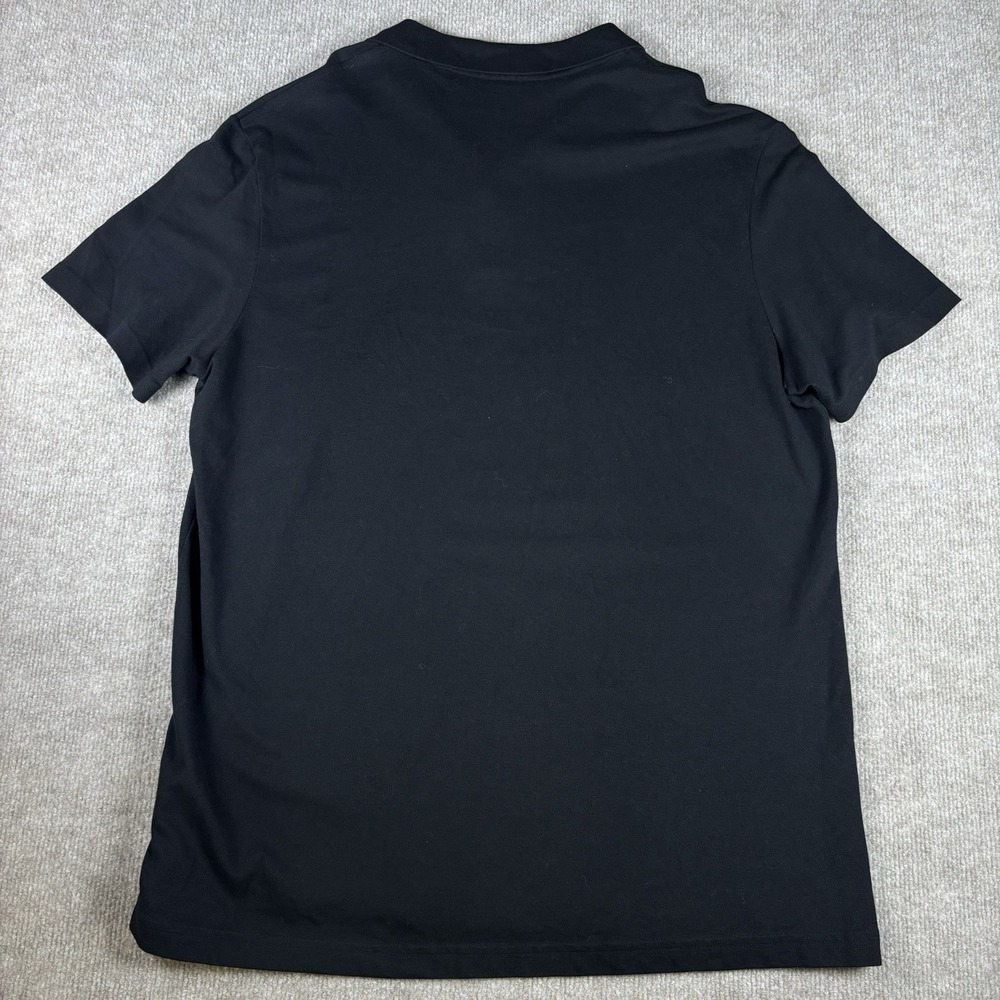 Lacoste Slim Fit Polo Shirt Mens 3XL Black Stretch Cotton Short Sleeve Peru - Picture 8 of 11